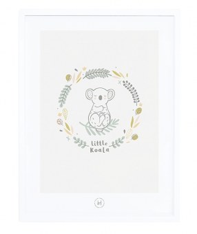 AFFICHE ENCADRÉE KOALA LILIPINSO
