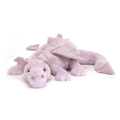 PELUCHE LAVENDER DRAGON HUGE JELLYCAT