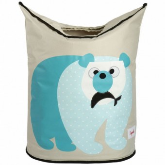 PANIER A LINGE OURS POLAIRE 3 SPROUTS
