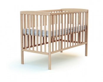 LIT BÉBÉ CONFORT 60x120cm HÊTRE VERNI AT4