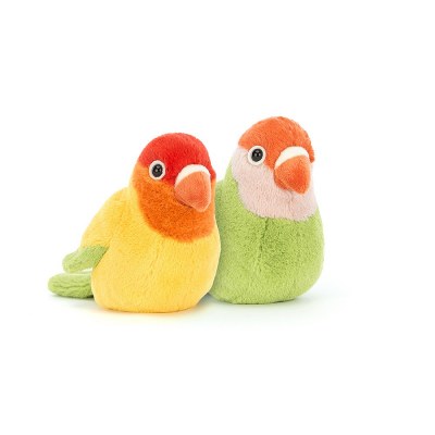 PELUCHE A Pair Of Lovely Lovebirds JELLYCAT
