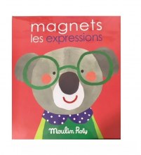 Jeu magnétique MAGNETS LES EXPRESSIONS MOULIN ROTY
