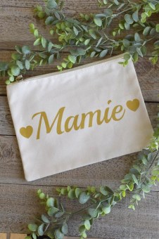 POCHETTE MAMIE deux coeurs 