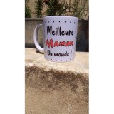 MUG BLANC "MEILLEURE MAMAN DU MONDE" pardeuxcestmieux