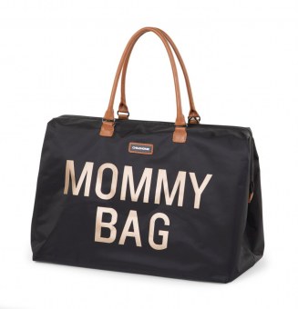 SAC A LANGER MOMMY BAG LARGE NOIR OR CHILDHOME