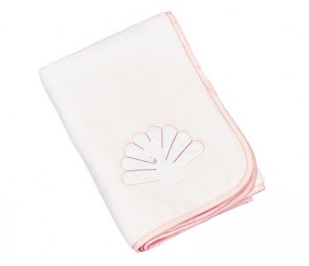 COUVERTURE NAISSANCE 75x100cm SWAN SAUTHON