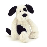 PELUCHE BASHFUL BLACK & CREAM CHIEN PUPPY medium 31cm JELLYCAT