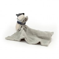 DOUDOU COUVERTURE LITTLE RAMBLER BADGER SOOTHER JELLYCAT