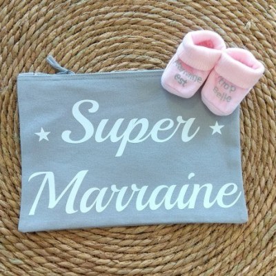 POCHETTE SUPER MARRAINE 