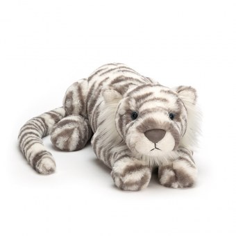 PELUCHE SACHA LE TIGRE BLANC LARGE JELLYCAT