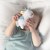 VEILLEUSE PELUCHE LUMINEUSE NOMADE LICORNE Pabobo