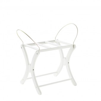 SOCLE DE COUFFIN BLANC EN BOIS TARTINE ET CHOCOLAT