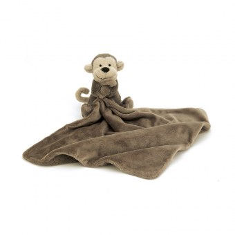 DOUDOU COUVERTURE BASHFUL SINGE SOOTHER JELLYCAT