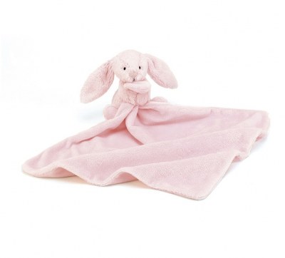  DOUDOU COUVERTURE BASHFUL PINK BUNNY SOOTHER JELLYCAT
