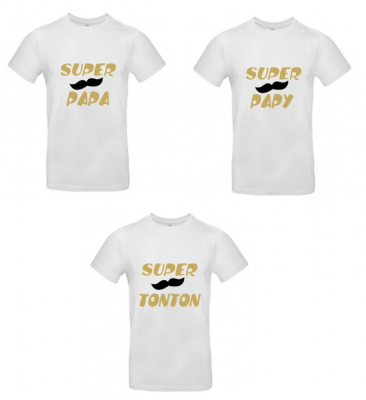 1 T-SHIRT "SUPER au choix " Par2cmieux