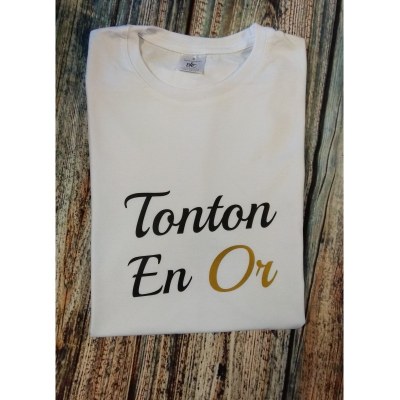 1 T-SHIRT "Au choix En OR " Par2cmieux