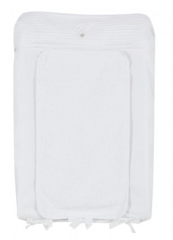 HOUSSE DE MATELAS A LANGER MONOGRAMME TARTINE ET CHOCOLAT