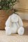 PELUCHE CONSTANT LE LAPIN blanc 30 cm TARTINE ET CHOCOLAT