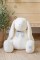 PELUCHE CONSTANT LE LAPIN blanc 60 cm TARTINE ET CHOCOLAT