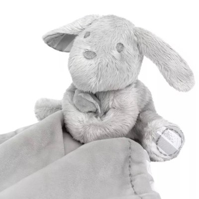 PELUCHE LUCIEN LE CHIEN TARTINE ET CHOCOLAT doudou gris