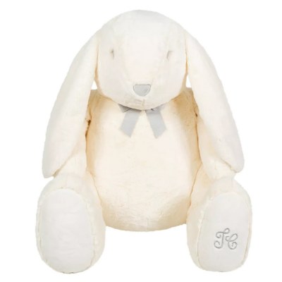 PELUCHE CONSTANT LE LAPIN blanc 110 cm TARTINE ET CHOCOLAT