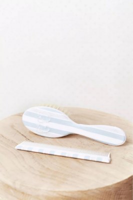 BROSSE & PEIGNE TARTINE ET CHOCOLAT Garda bleu ciel Made In France