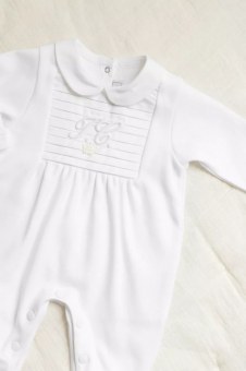 PYJAMA TARTINE ET CHOCOLAT Monogramme blanc 