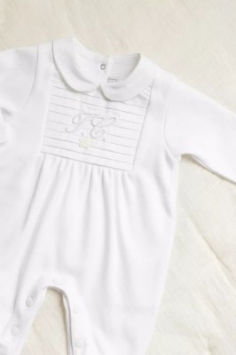 PYJAMA TARTINE ET CHOCOLAT Monogramme blanc 