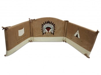 TOUR DE LIT INDIAN SPIRIT LES CHATOUNETS
