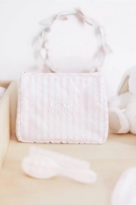 TROUSSE DE TOILETTE TARTINE ET CHOCOLAT Garda rose pâle