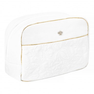TROUSSE DE TOILETTE DÉLICATESSE NACRE TARTINE ET CHOCOLAT