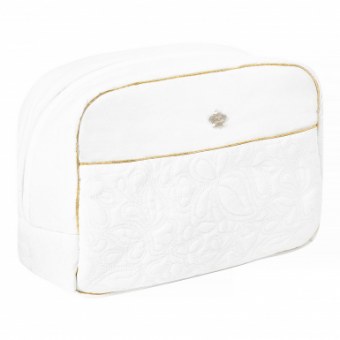 TROUSSE DE TOILETTE DÉLICATESSE NACRE TARTINE ET CHOCOLAT